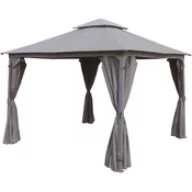 Caballo Jekleni paviljon antracit 330 cm x 330 cm