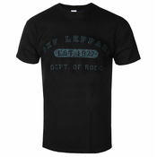 Metal majica moška Def Leppard - Collegiate Logo - ROCK OFF - DEFLTS01MB