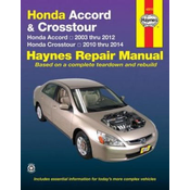 Honda Accord & Crosstour (03-14)