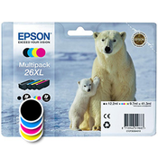 Epson Originalne patrone za printerT2636 Epson kombinirano pakiranje 26XL crna, cijan,  magenta