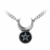 Ogrlica z obeskom ALCHEMY GOTHIC - Sin-Horned God - Kositer - P911