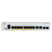 Cisco Catalyst C1000-8P-2G-L mrežni prekidac Upravljano L2 Gigabit Ethernet (10/100/1000) Podrška za napajanje putem Etherneta (PoE) Sivo (C1000-8P-2G-L)