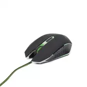 GEMBIRD USB gaming miška MUSG-001-G, zelena