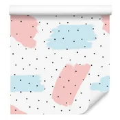 Tapeta z majhnimi pikami za dnevno sobo in spalnico 50x1000 cm
