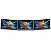 Blackview DCM6 monitor s dva zaslona / prijenosnim računalom, 35 cm (14), Full HD, 60 Hz, IPS, crni
