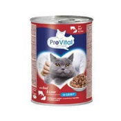 Prevital Hrana za macke, Govedina, Jetrena, 415 g