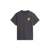 THE NORTH FACE Majica Gear Up Get Out antracit/svetlo oranžna/bela