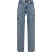 2Y Studios Kargo kavbojke Tali moder denim