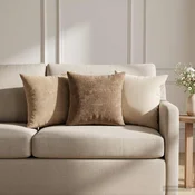 vidaXL Prevleka za blazino 2 kos HEERLEN Krem 30 x 30 cm