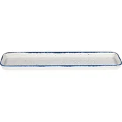CHURCHILL Stonecast Hints Buffet Indigo Blue servirna skleda, dolžina: 530 mm (4 kos)
