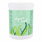 Kallos Cosmetics Vegan Soul Nourishing maska za lase za oslabljene lase za suhe lase 1000 ml