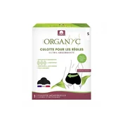 Organyc Menstrualne spodnjice, črne Velikost: XS