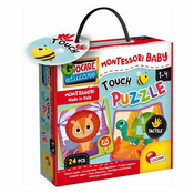 Lisciani Montessori Baby puzzle - Touch - 24 dijela