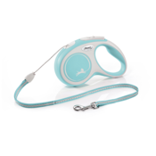 FLEXI Povodac za pse Comfort Cord, Do 20 kg, M, 8m, Svetloplavi