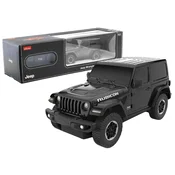 Licencirani avto na daljinsko upravljanje JEEP Wrangler JL Rubicon 1:24 – črn
