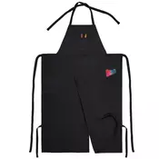 INF Enodelni poliesterski predpasnik z več žepki in nastavljivim trakom Black, (5000213106)
