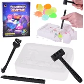 JOKOMISIADA Arheološki set: Iskanje svetlečih (fluorescentnih) kamnov