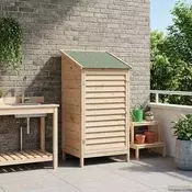 Vrtna Šupa Prirodna 59 x 56 x 113,5 cm Cvrsto drvo jele