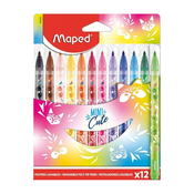 Maped - Flomasteri Maped Cute Mini, 12 komada