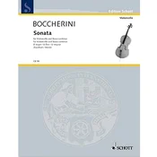 BOCCHERINI:SONATA B-DUR CELLO AND piano
