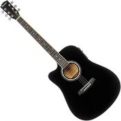 Pasadena PDC-10LE Black Elektro-akusticna dreadnought