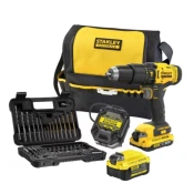 Akumulatorski udarni vrtalnik Stanley FatMax V20 1x4,0 Ah + 1x2,0 Ah SFMCD711DMA