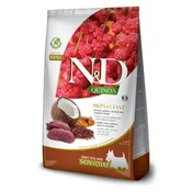 N&D Quinoa Skin & Coat Venison Coconut & Curcuma Mini 2,5kg