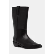 MICHAEL Michael Kors gležnarski čevlji ženski usnjeni Farren Flat Boot