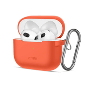 slomart Etui Tech-Protect Silicone Hook za Apple AirPods 3 - oranžna