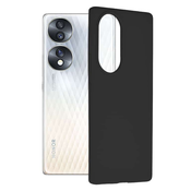 Techsuit – Soft Edge Silicone – Honor 70 – črna