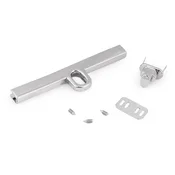 Komplet zaponk za torbico - - 25 x 96 mm nikelj (4 kompleti)