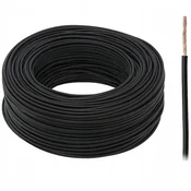 Električni kabel LGY 1x6 črne barve 100 m