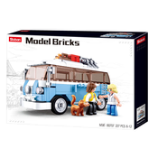 Konstruktor Sluban Model Bricks - Hipi autobus, 227 dijelova
