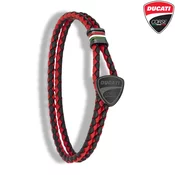 DUCATI CORSE narukvica / Scudetto / crvena-crna