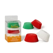 Decora Papirnati papilotici bijelo-crveno-zeleni 50x32 mm DECORA 75 kom