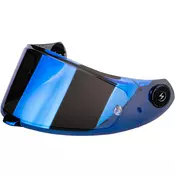 Scorpion KDS-F-04 vizir za EXO-RACE Air kacige, zrcalno plave boje
