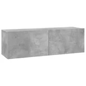 TV ormaric boja betona 100 x 30 x 30 cm od konstruiranog drva
