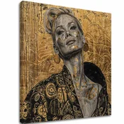 Elegantna podoba ženske Samozavest - 80x80 cm
