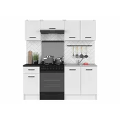 Kuhinjski set Boston 724 180x45cm, Laminirani iveral, Laminirani iveral