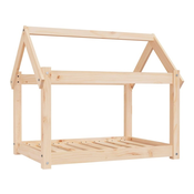 Krevet za pse 81x60x70 cm od masivne borovine
