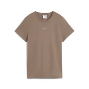 PUMA Elevated Essentials Tee Women, Clothing, Totally Taupe, XS