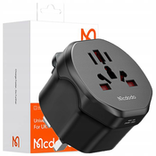 Mcdodo MCDODO ADAPTER POTOVALNI ADAPTER ANGLEŠKI VTIČ IZ UK V USA EU US UK, (21747900)