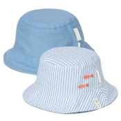 Little Dutch® obostrani šeširic Stripes Ocean Blue velicina 3