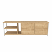 Hanah Home HANAH HOME Primrose - White, Oak TV omarica, (20867241)