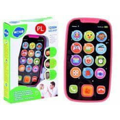 Interaktivni baby smartphone roza