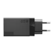 Lenovo 65W USB-C potovalni napajalnik, 40AW0065WW