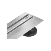 Mexen Flat 360° Slim rotacijski linearni odtok 50 cm, inox - 1041050