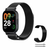 Pašček za Hoco Y27/Y26/Y24/Y21/Y18 kovinski pašček 22 mm črne barve