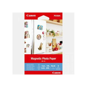 Canon Magnetic Photo Paper, MG-101, foto papir, sjajni, 3634C002, bijeli, Canon PIXMA, 10x15cm, 4x6, 670 g/m2, 5 kom, nespecifični