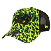 Valentino Rossi VR46 New Era A-Frame Trucker All Over Print Yellow kapa